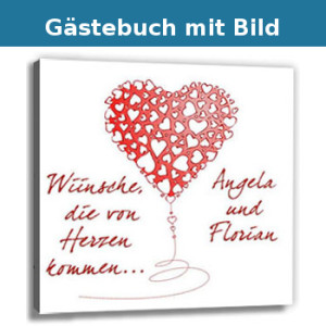 Gästebuch mit Bild