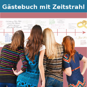 Gästebuch mit Zeitstrahl